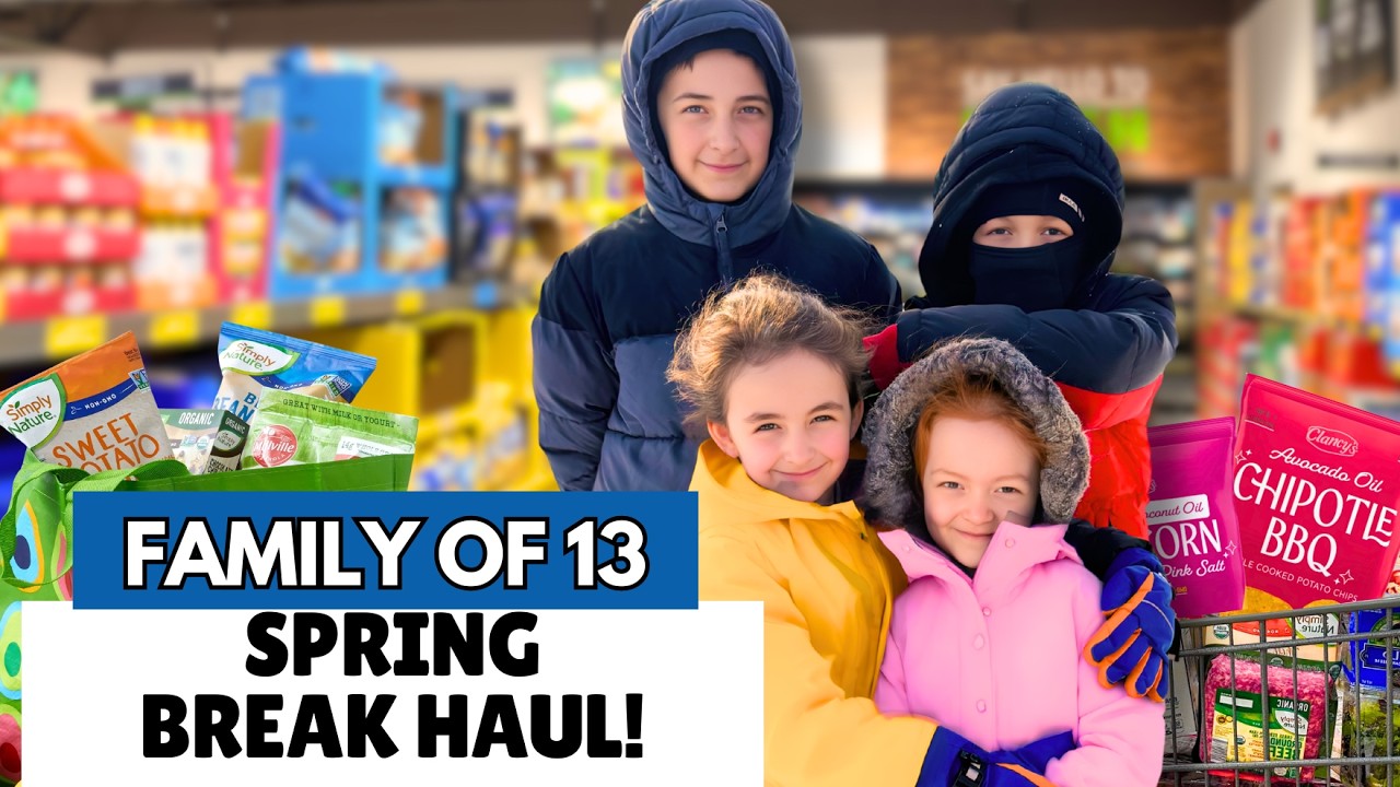 Aldi Grocery Haul for Our Family of 13 | Mom of 11 Weekly Finds