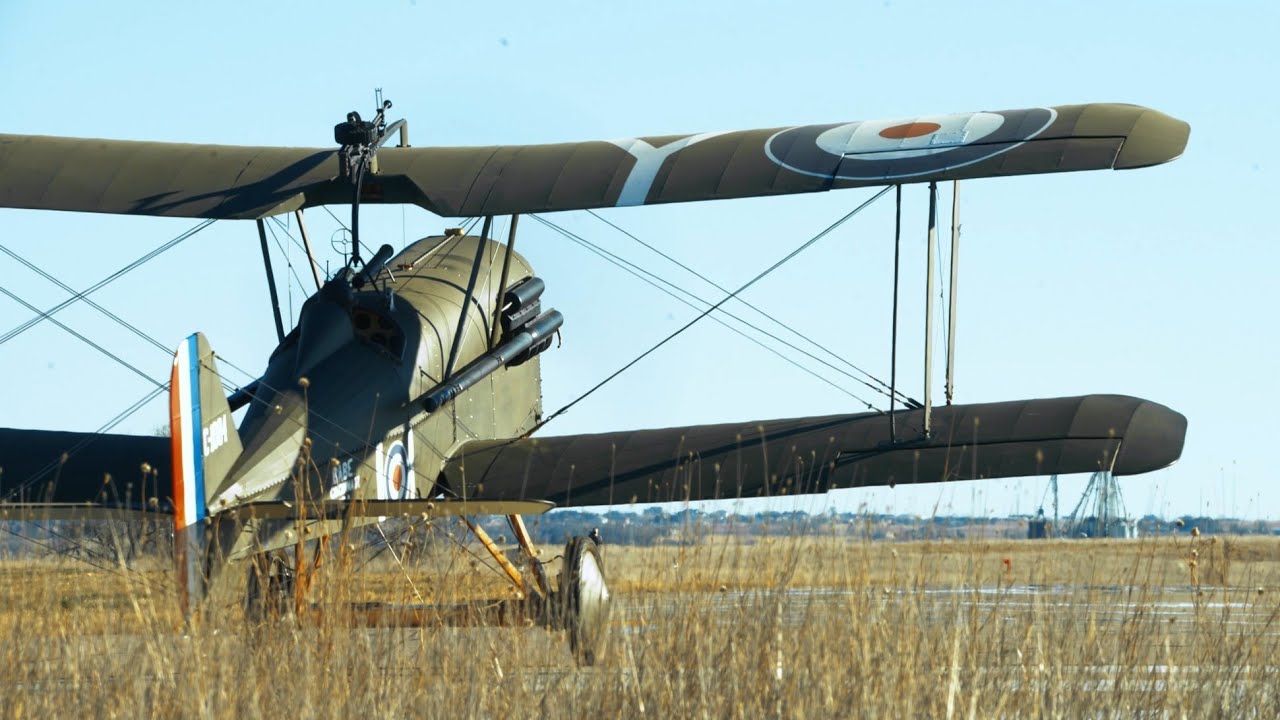 WW1 SE5a Replica Take Off