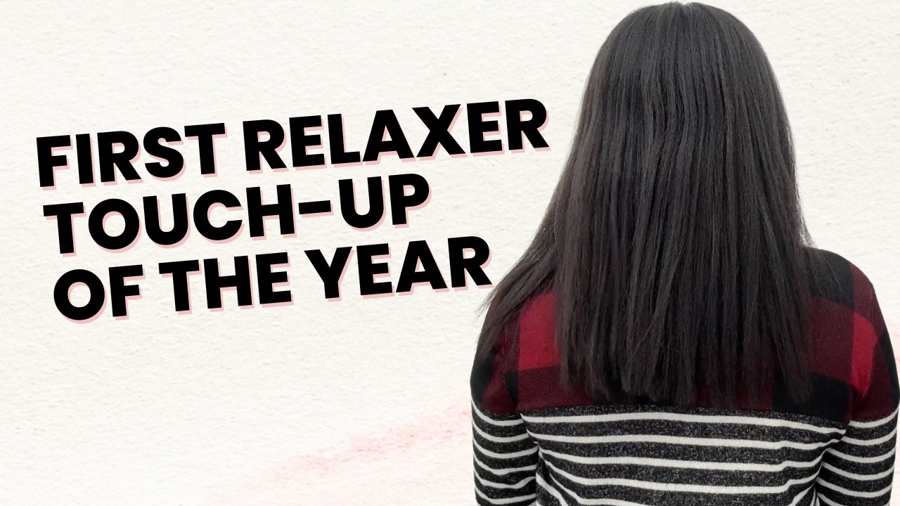 First Relaxer Touch-up Results Of The Year | The Relaxer Day That Almost Wasn't