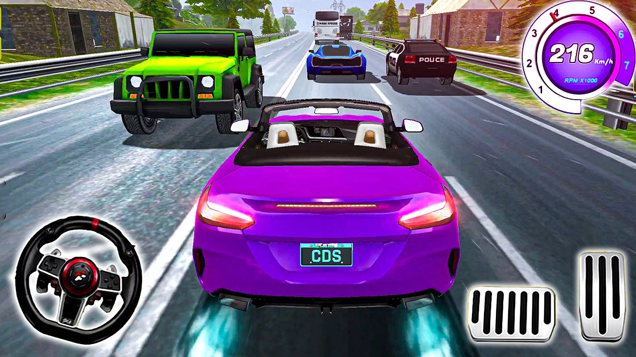 Traffic Car Race Driving 3D - Ultimate Car Racing - Android GamePlay