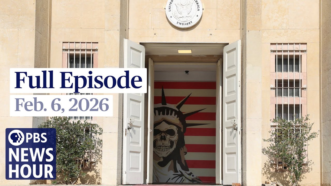 PBS News Hour live episode, Feb. 6, 2026