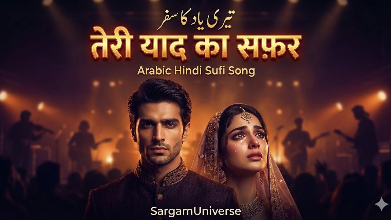 Teri Yaad Ka Safar | Arabic Hindi Sufi Song | SargamUniverse