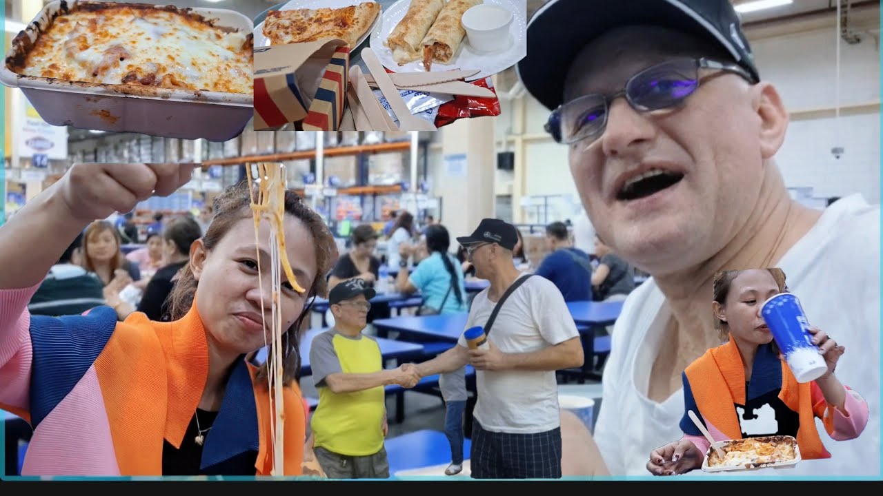 Eating and shopping at s&r Davao