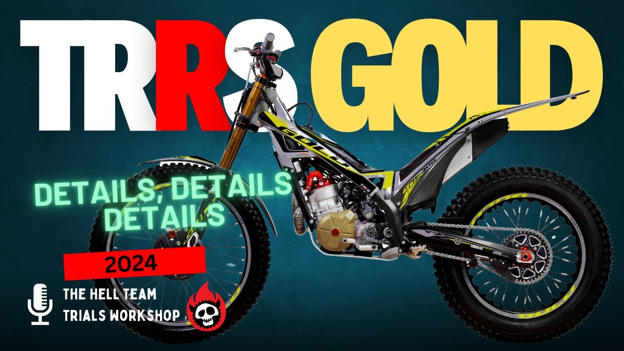 2024 TRRS GOLD Trial Bike Details review.