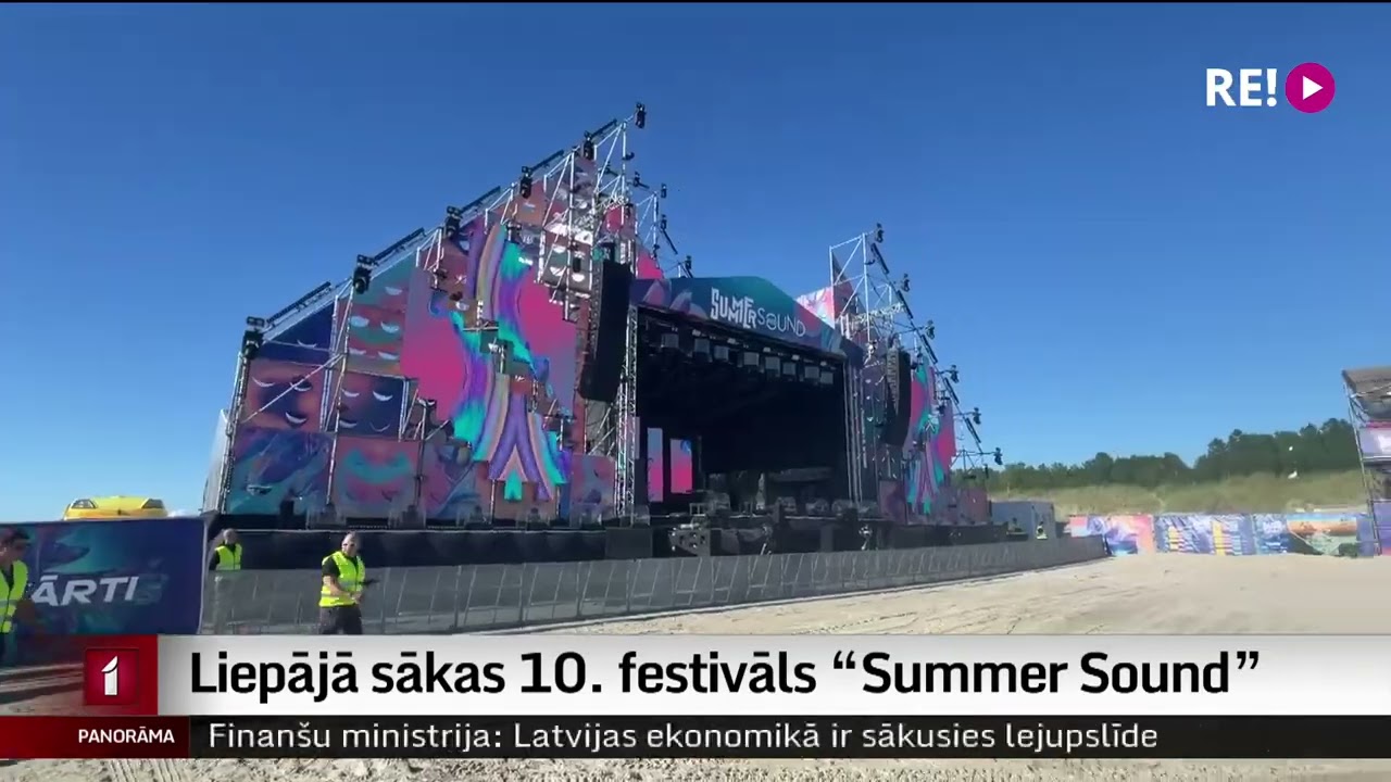 Liepājā sākas 10. festivāls “Summer Sound”