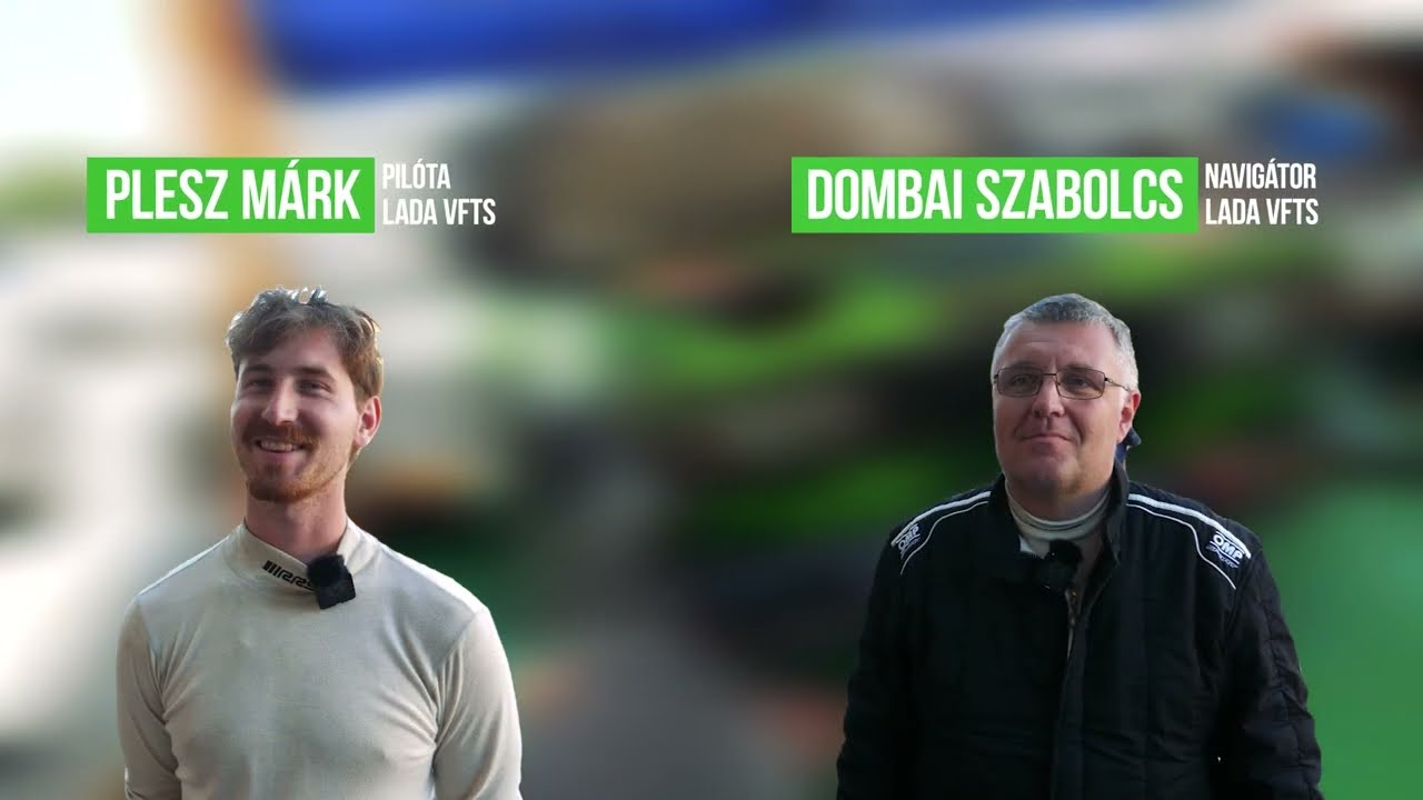 Plesz Márk-Dombai Szabolcs 58. Mecsek Rallye versenyzői film