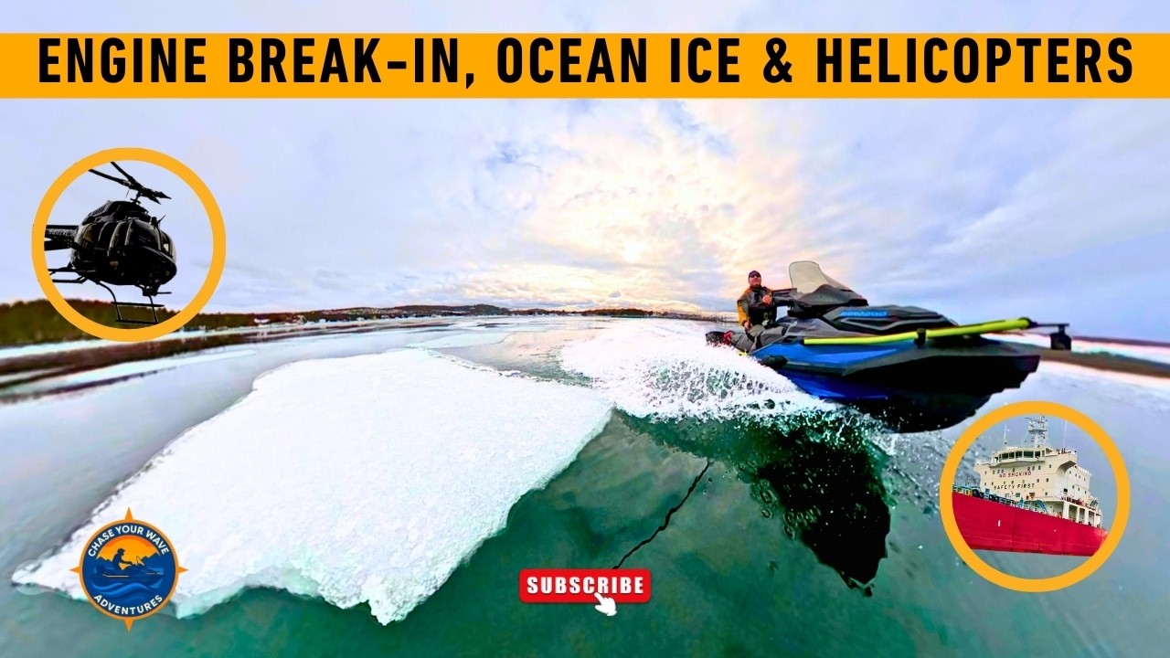 SEA-DOO ATLANTIC OCEAN ENGINE BREAK-IN COLD WINTER - 2026 EXPLORER PRO IN NEWFOUNDLAND