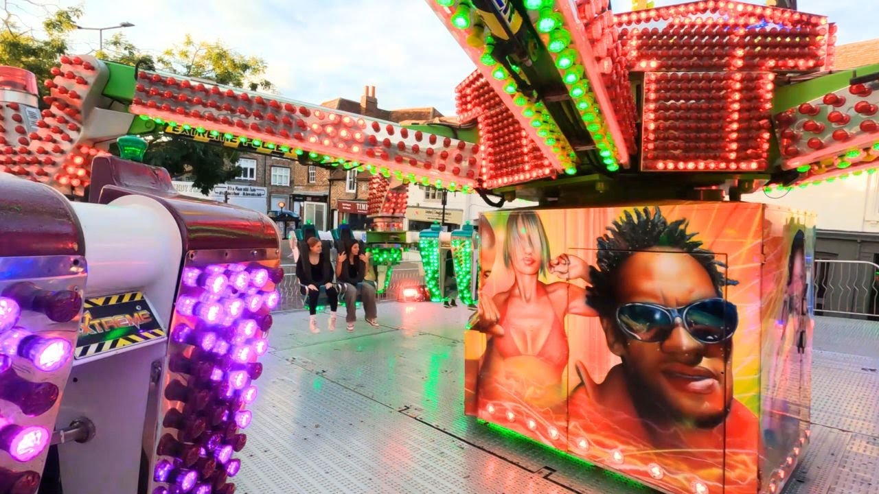 Extreme (on-ride) @Thame Fair 2023 4K