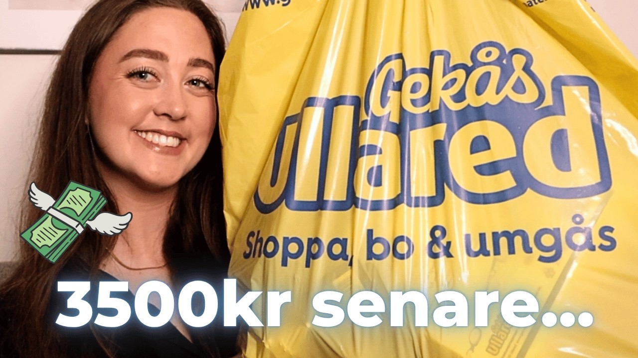 STOR GEKÅS-HAUL! Oktober 2025