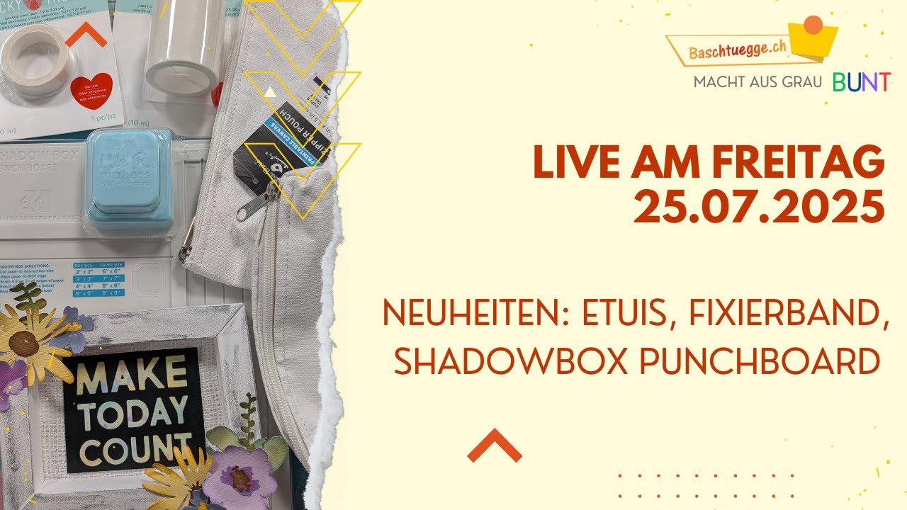 Neuheiten & Herzensprojekt: Shadowbox Punch Board, clevere Helfer & die Magie des Scrapbooking!