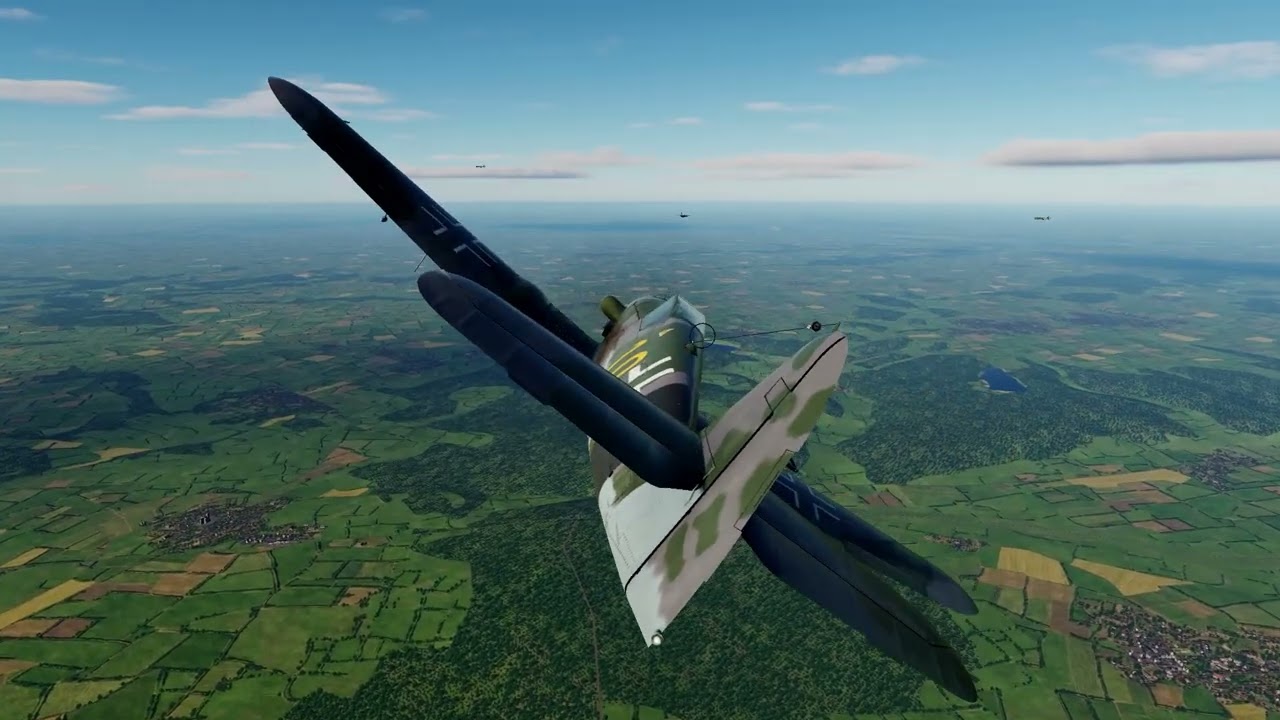 DCS BF-109. ALLIES BONB TRAIN YARD