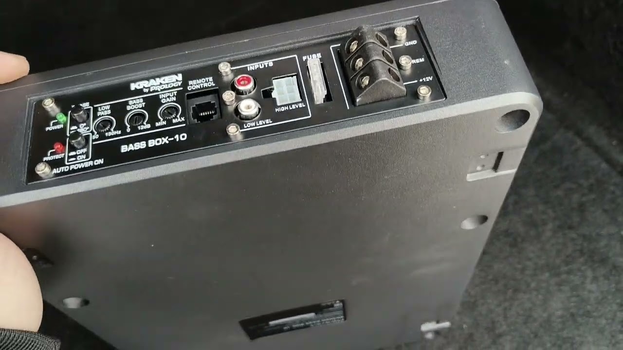 PROLOGY KRAKEN BASS BOX-10 Обзор/Установка/Прослушка.