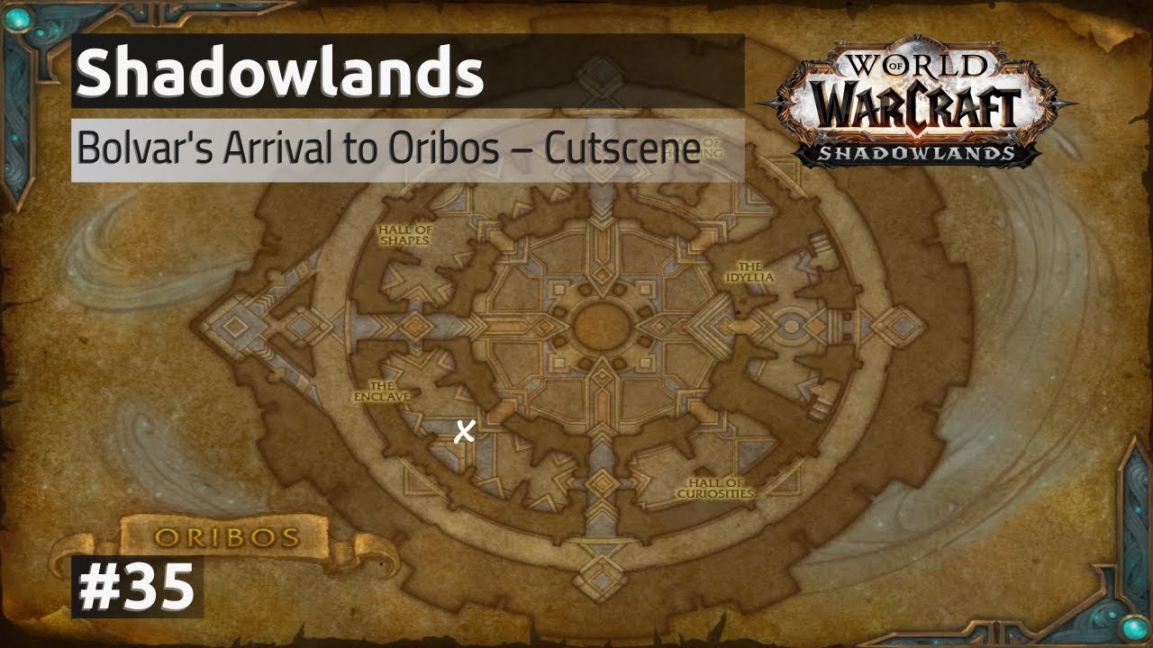 Bolvar's Arrival to Oribos &ndash; Cutscene / Shadowlands ( WoW Retail &ndash; Cinematics )