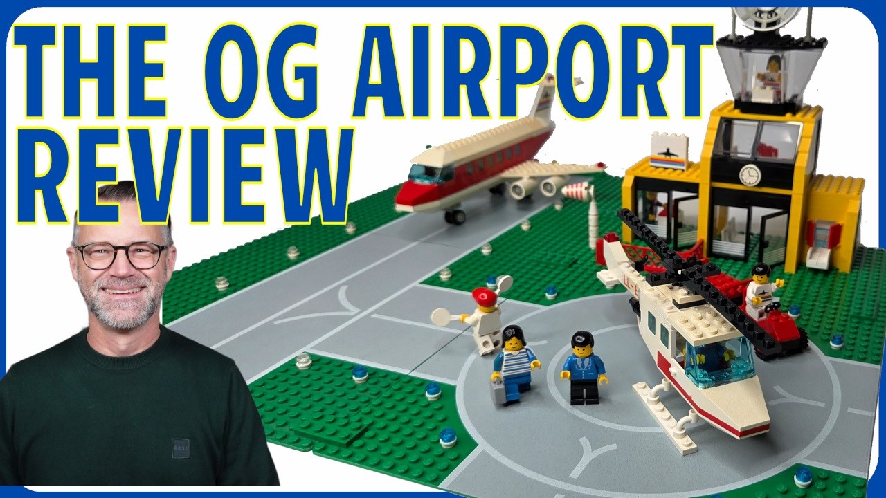 Что делает этот набор LEGO «Аэропорт» таким особенным?