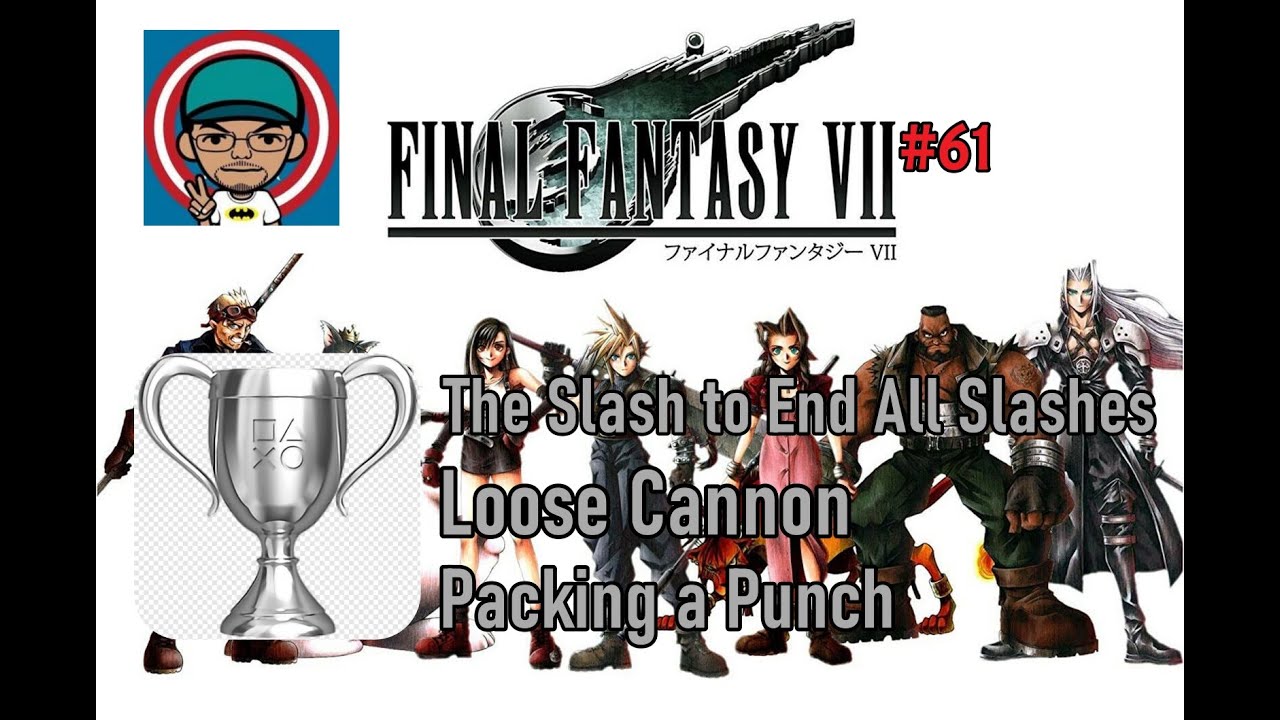 Final Fantasy VII [2015] (PS4) - #61 - Troféu/prata - The Slash to End All Slashes