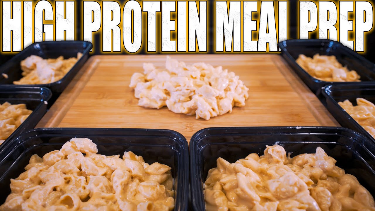 ANABOLIC MAC & CHEESE FOR THE WHOLE WEEK | High Protein Anabolic Weekly Meal Prep Recipe
