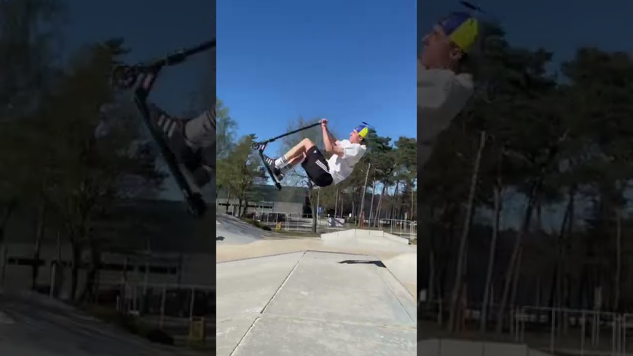 Insane Backflip! #scoot #shorts #viral #youtube #backflip #scooter #scootering #skate #youtubeshorts