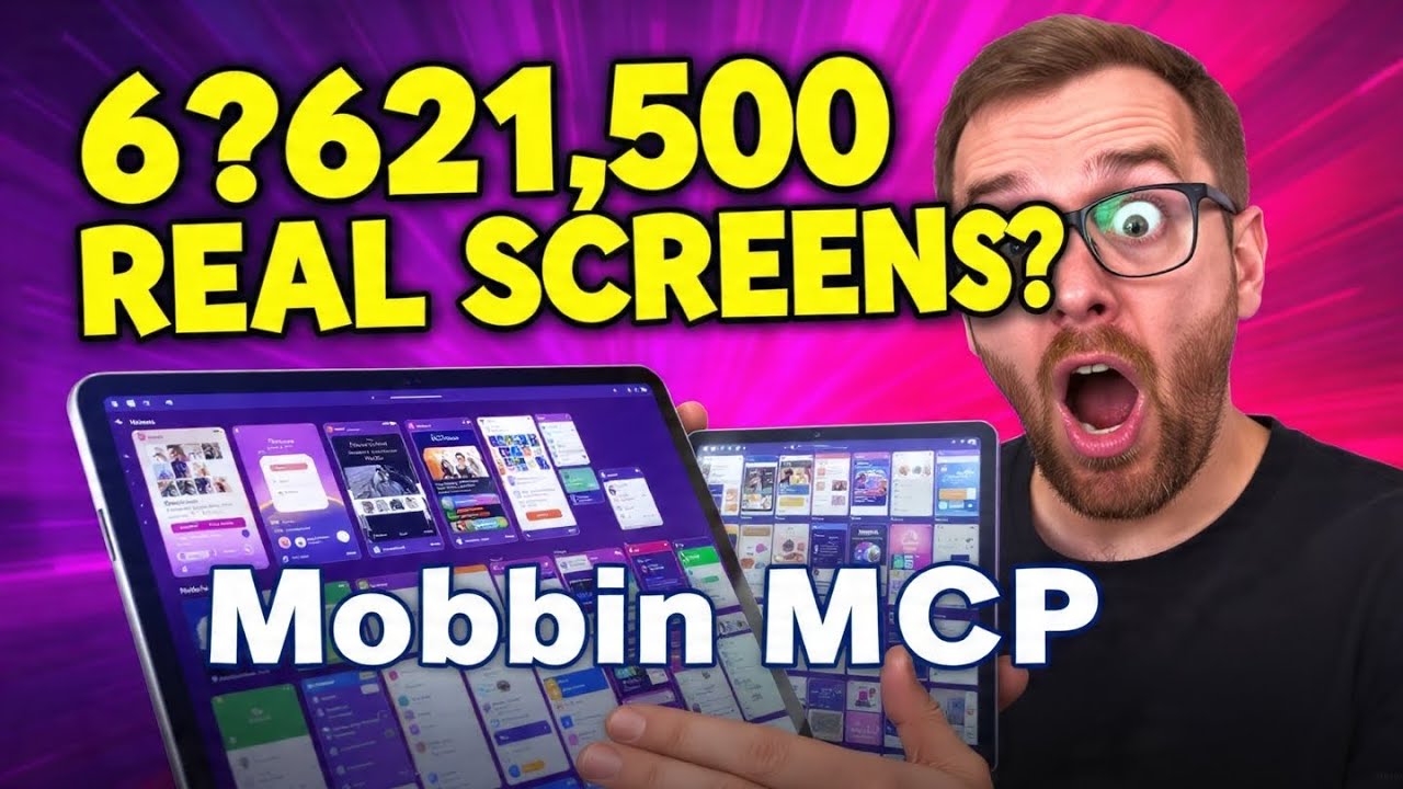 Mobbin MCP Server Innovations and AI Design Access to 621,500 REAL App Screens 🤯 ?