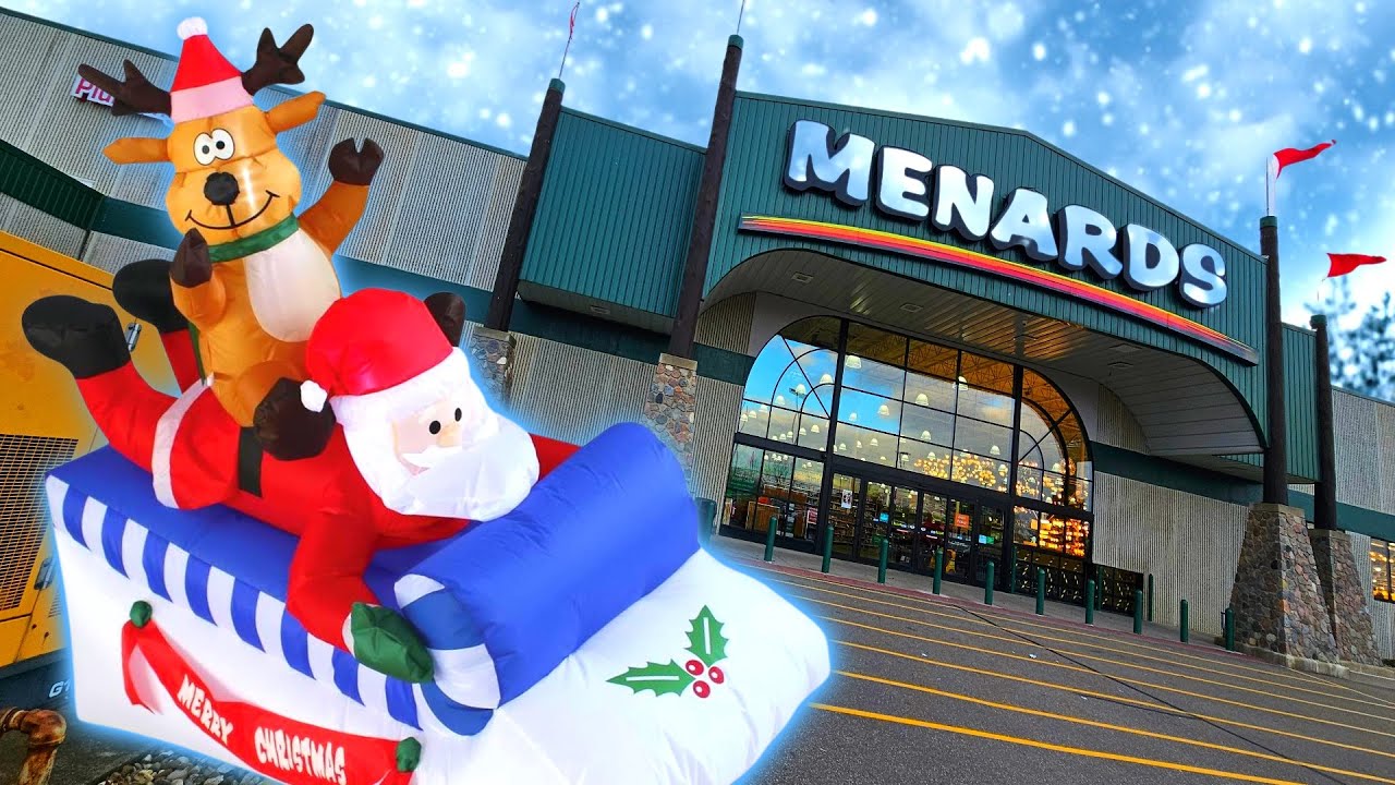 CHRISTMAS 2023 INFLATABLES AT MENARDS