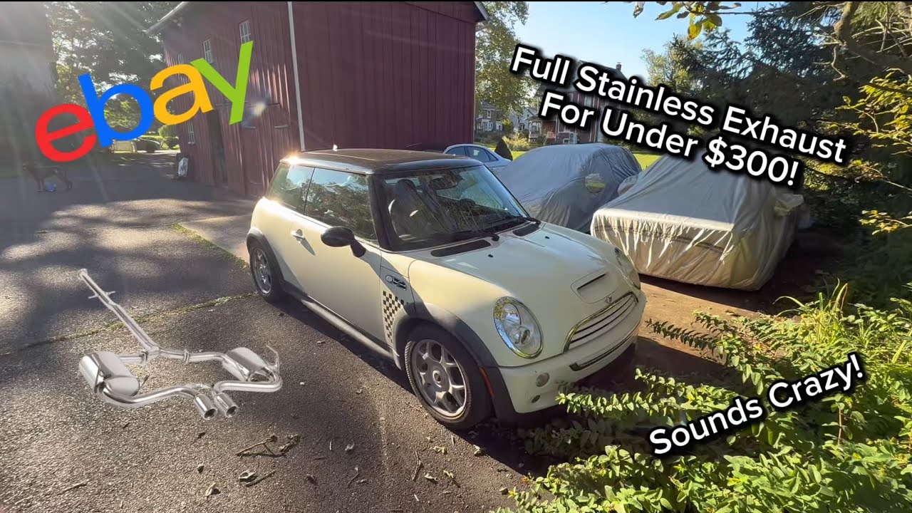 I Bought the CHEAPEST eBay Exhaust for My R53 Mini Cooper S | Does it sound good?