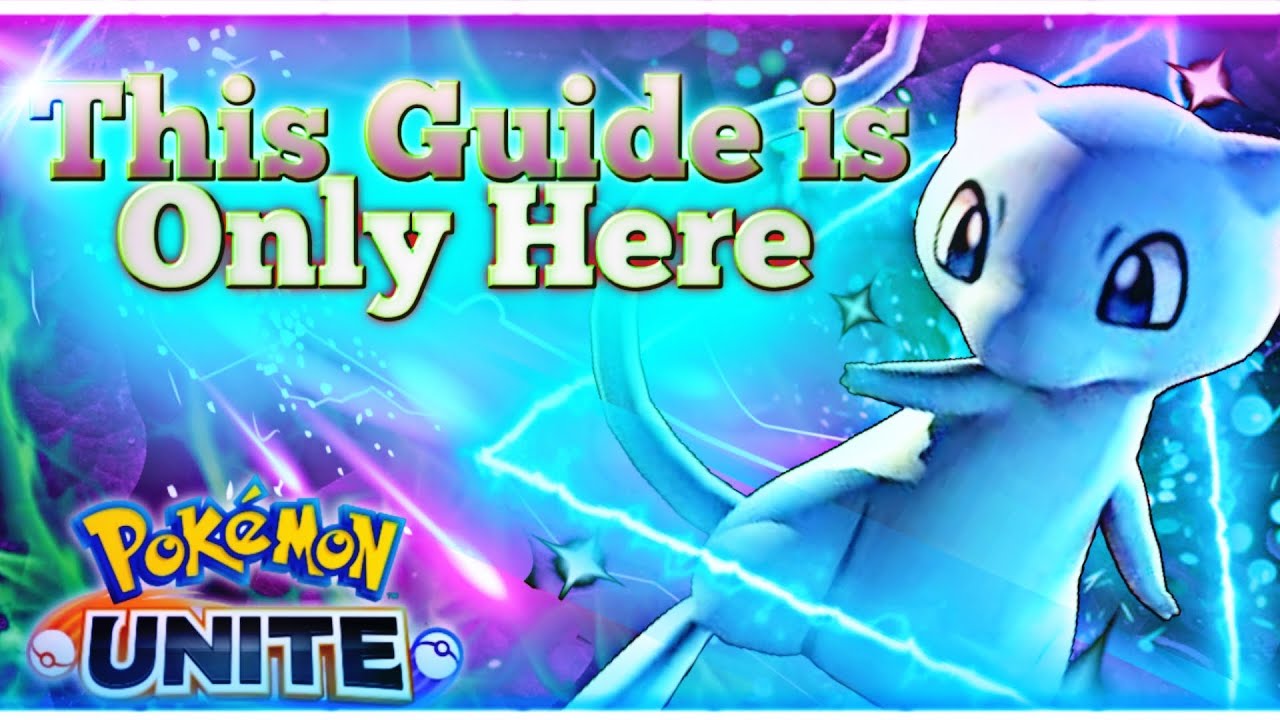 Worlds Best Mew Guide Pokemon Unite  Only 1 Video Enough To Become Mew Master.