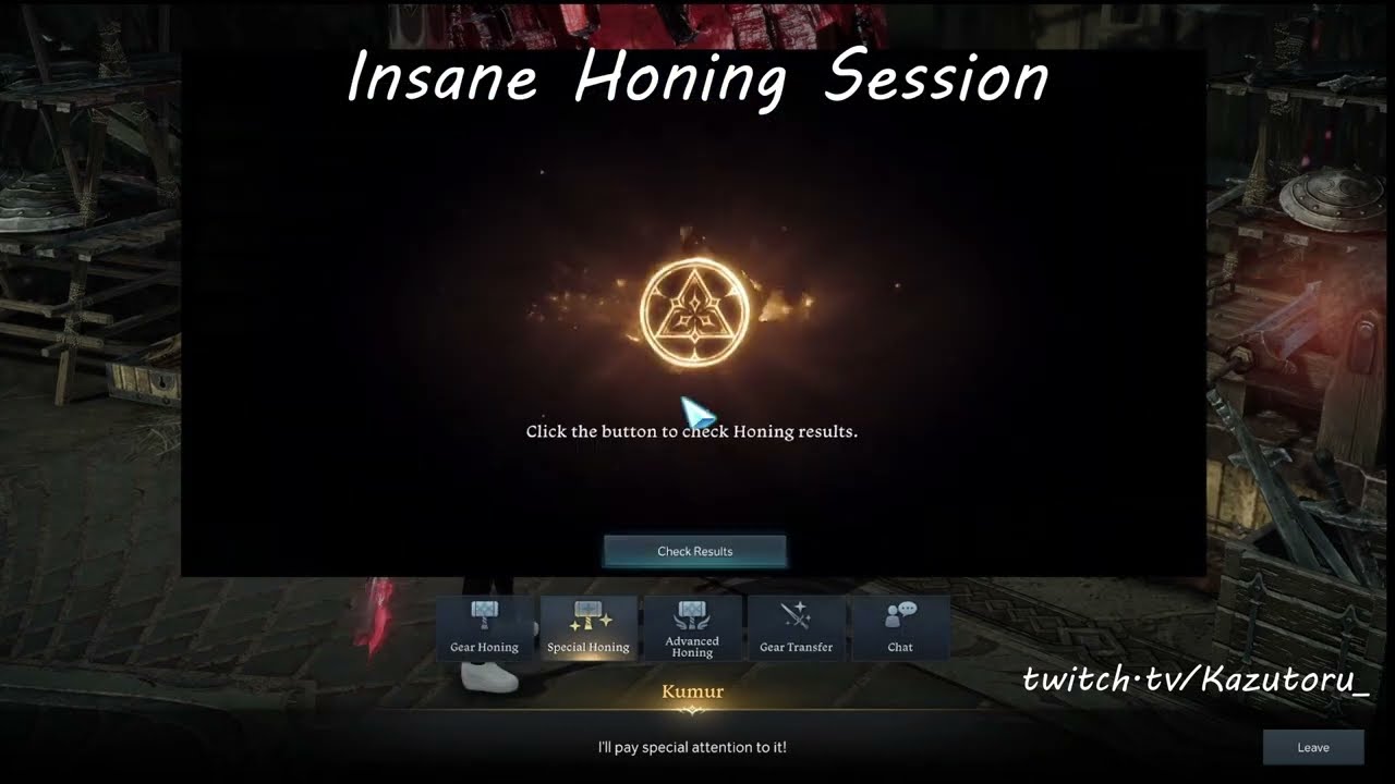 Lost Ark Insane Honing Session