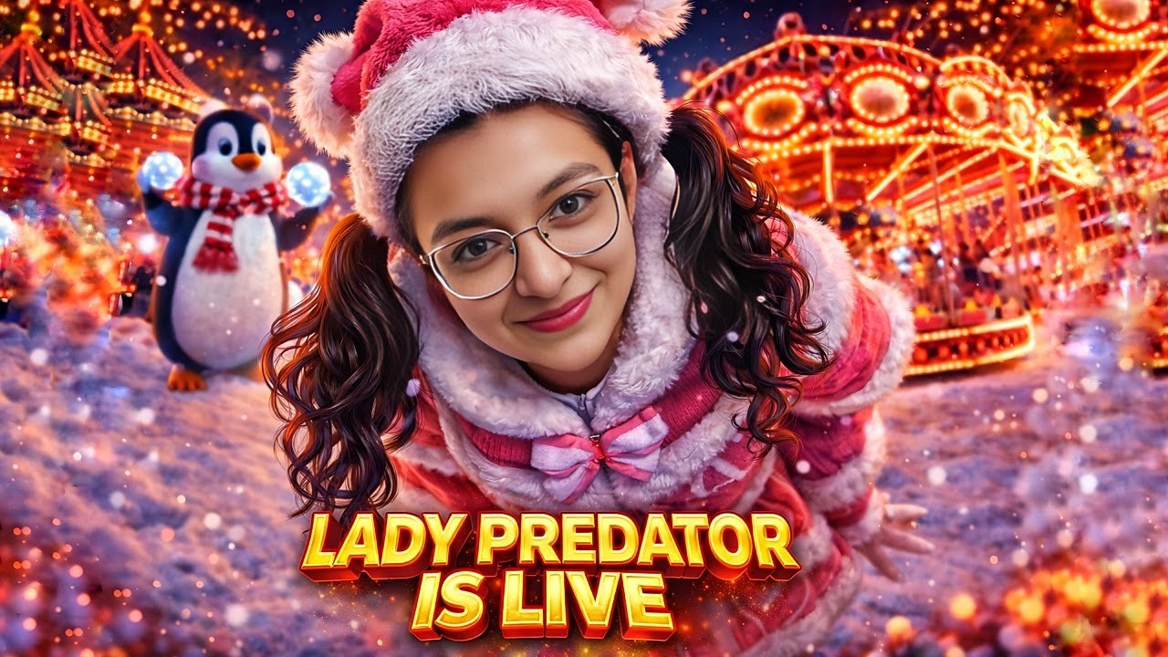 Lady Predator Is Live 🔴 | Full Screen Chill BGMI stream