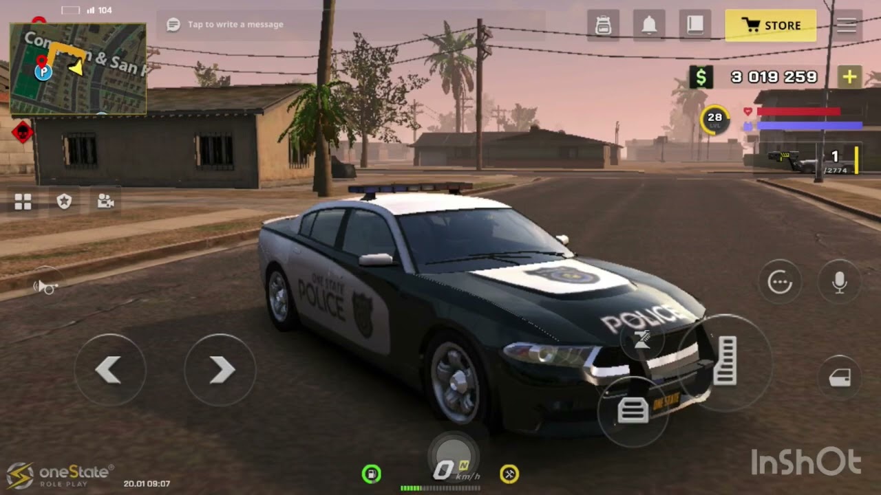 ONESTATE rp | police patrol | The Dangerous hood