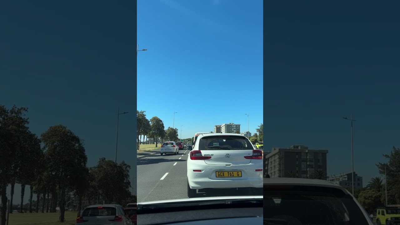 Driving around in nature