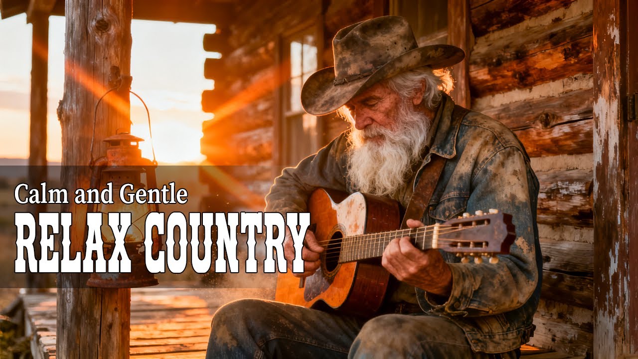 Relaxing Country Folk Music Radio - Soft Acoustic Guitar for Deep Relaxation