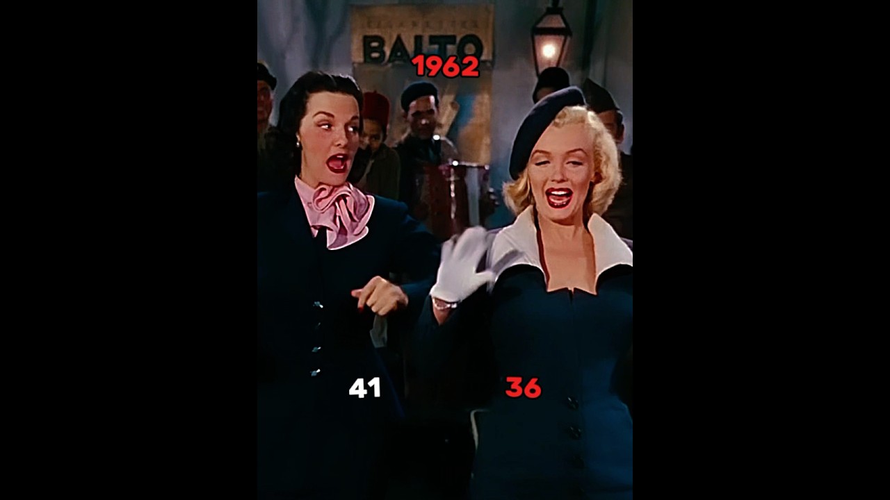 Marilyn Monroe and Jane Russell in 1953/1962