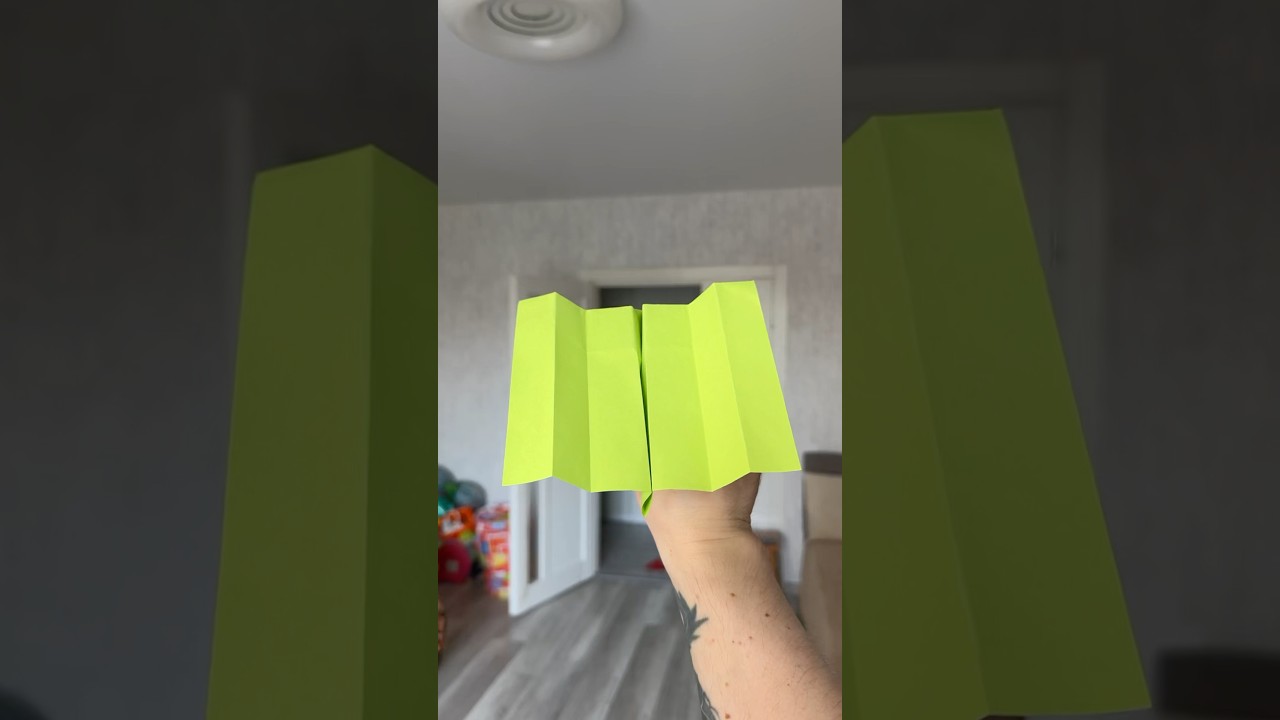 Ultimate Paper Plane Test &ndash; 140 Feet at Home &ndash; Record-Breaking Flight #diy #airplane #origami