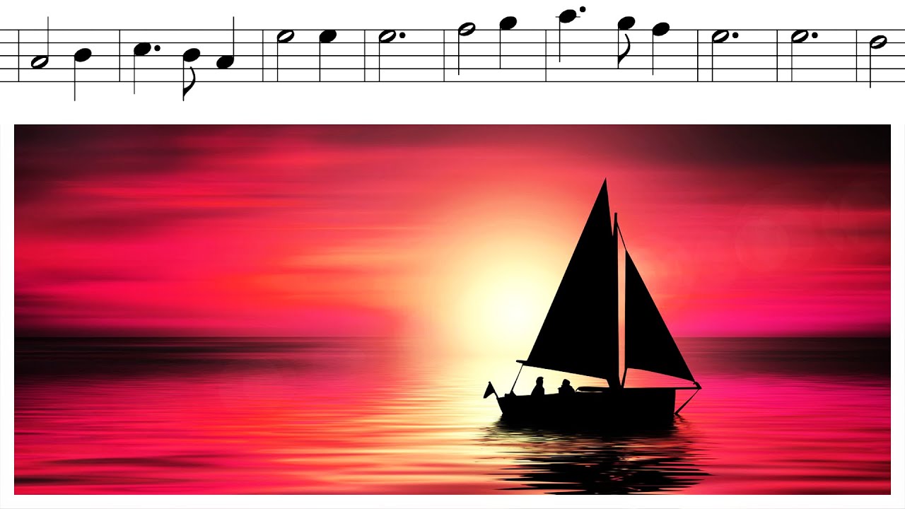 Vem kan Segla förutan Vind | Easy Sheet Music Notes