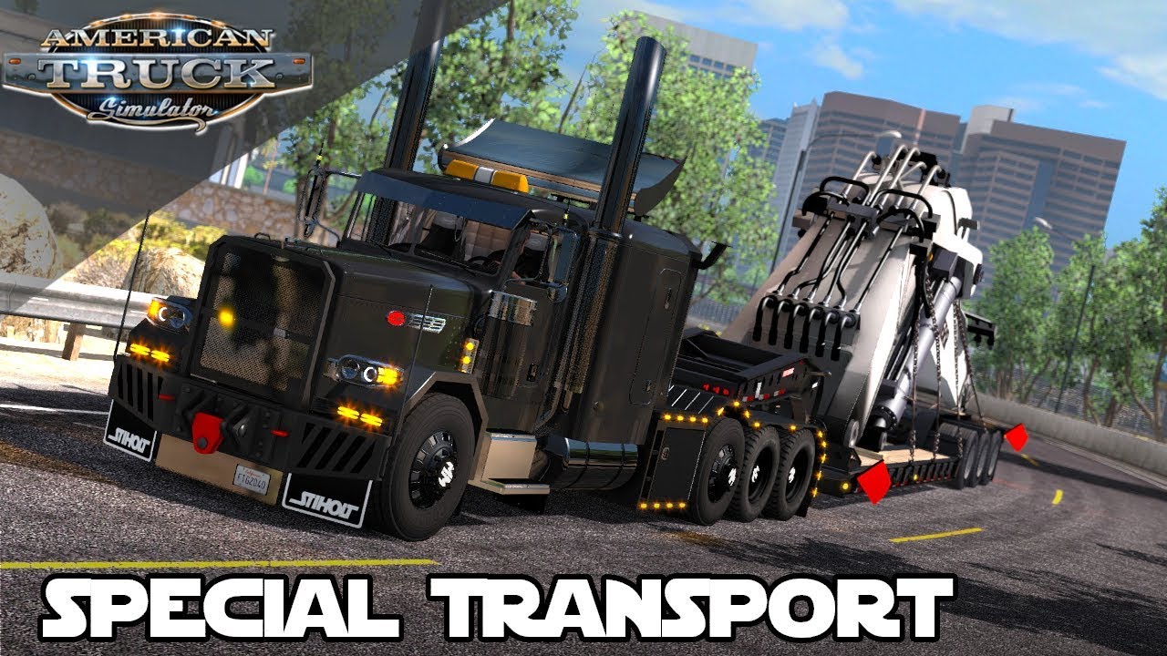 NEW SPECIAL TRANSPORT HEAVY HAUL MOD SHOWCASE for AMERICAN TRUCK SIMULATOR