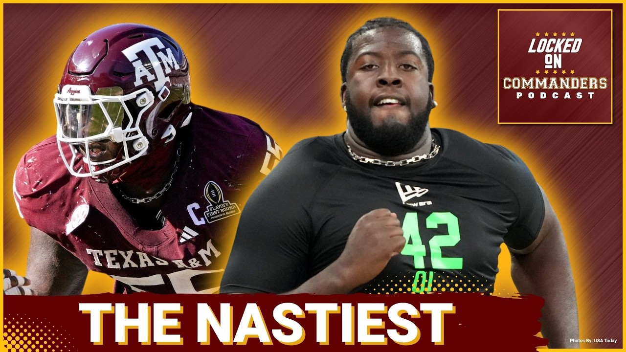 Nastiest: Washington Commanders Target Ar'maj Reed-Adams to DOMINATE Offensive Line in 2026 Draft