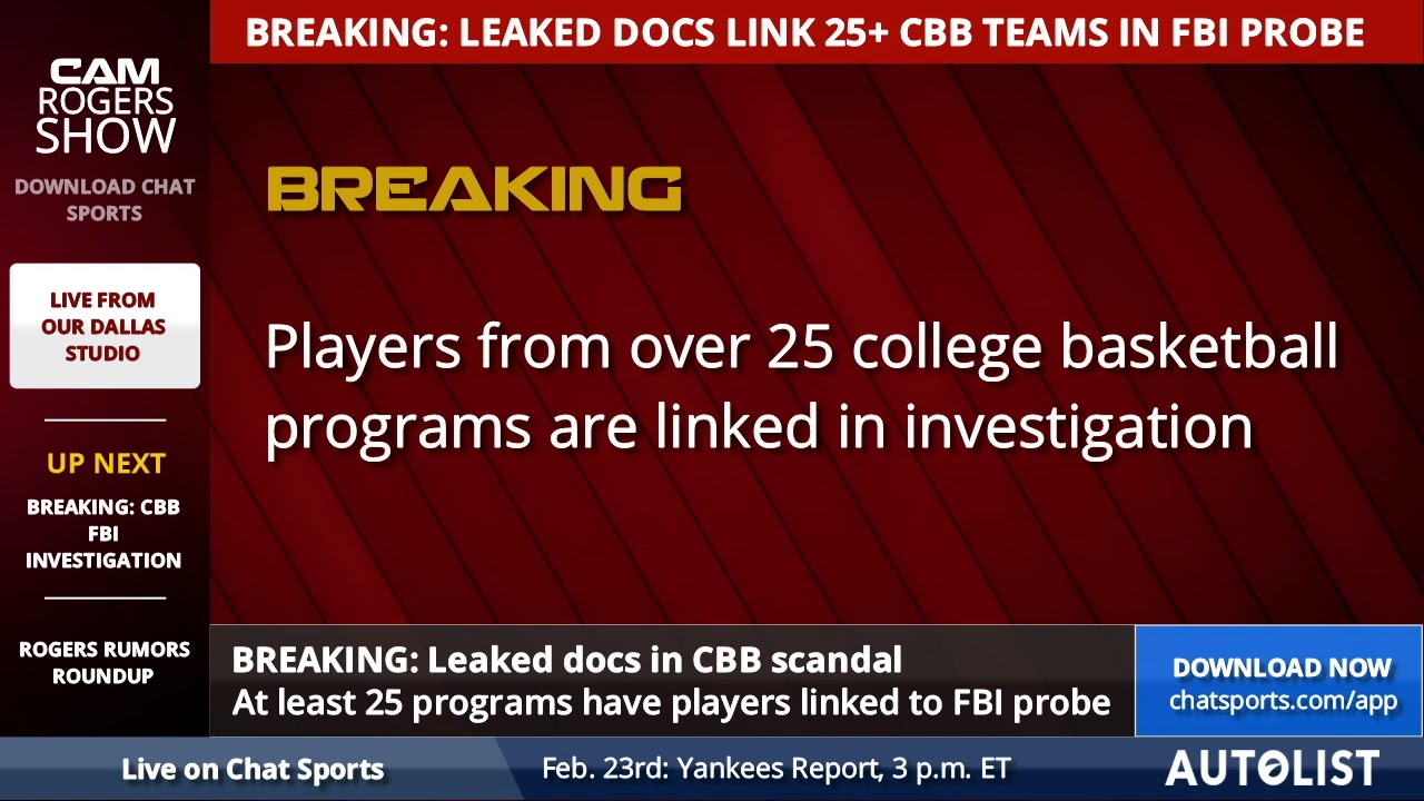 BREAKING: Latest On FBI's NCAA Basketball Probe Including Duke, Michigan State, Kansas, & Kentucky
