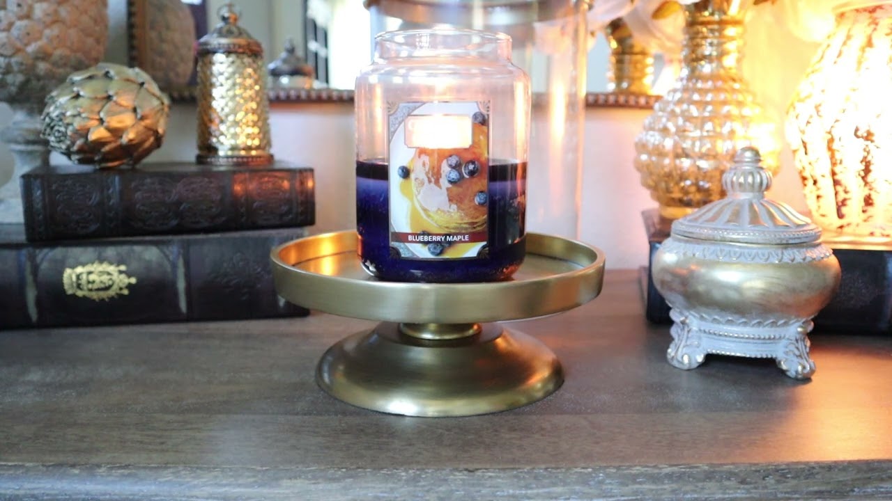 Candle Review: Kringle Country Candle Blueberry Maple!