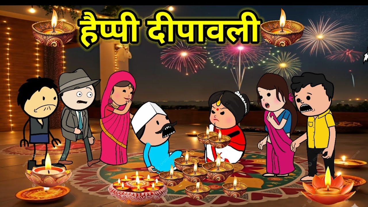 हैप्पी दीपावली | दीवाली स्पेशल | फुल कॉमेडी | funny lack #tweencraft #cartoon #comedy 