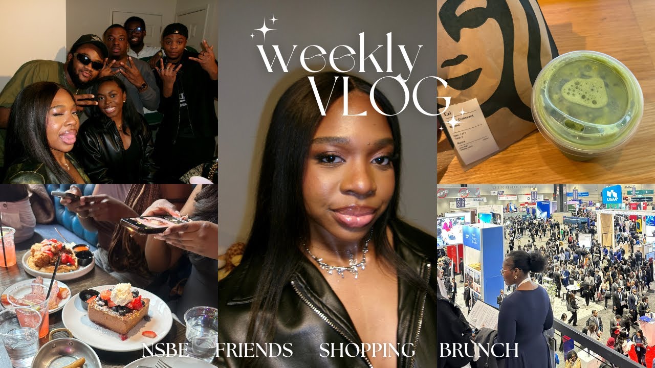 random days in my life: NSBE convention, shopping, friends, dead parties, brunches and more!