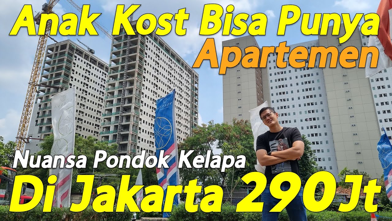 Apartemen Keren Untuk Milenial Buatan BUMD DKI Jakarta, Nuansa Pondok Kelapa
