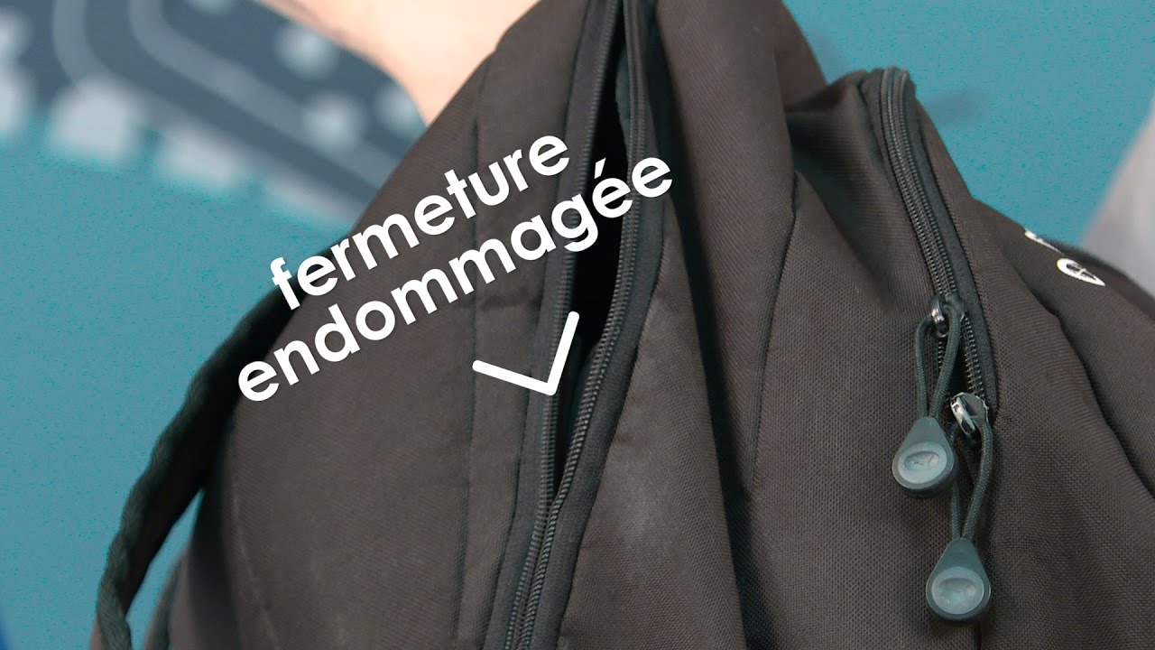 ZlideOn ® - Réparer fermeture de sac à dos cassée en 30 secondes