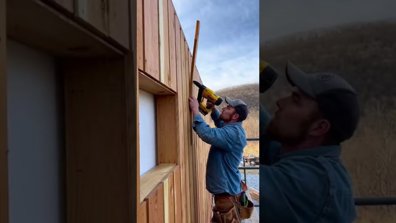 Container Tiny Home Transformation #TinyHouse #ContainerHome #Construction #HomeTransformation