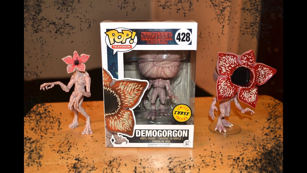 Funko Pop DEMOGORGON CHASE Figure STRANGER THINGS unboxing, review & COLLECTION comparison!