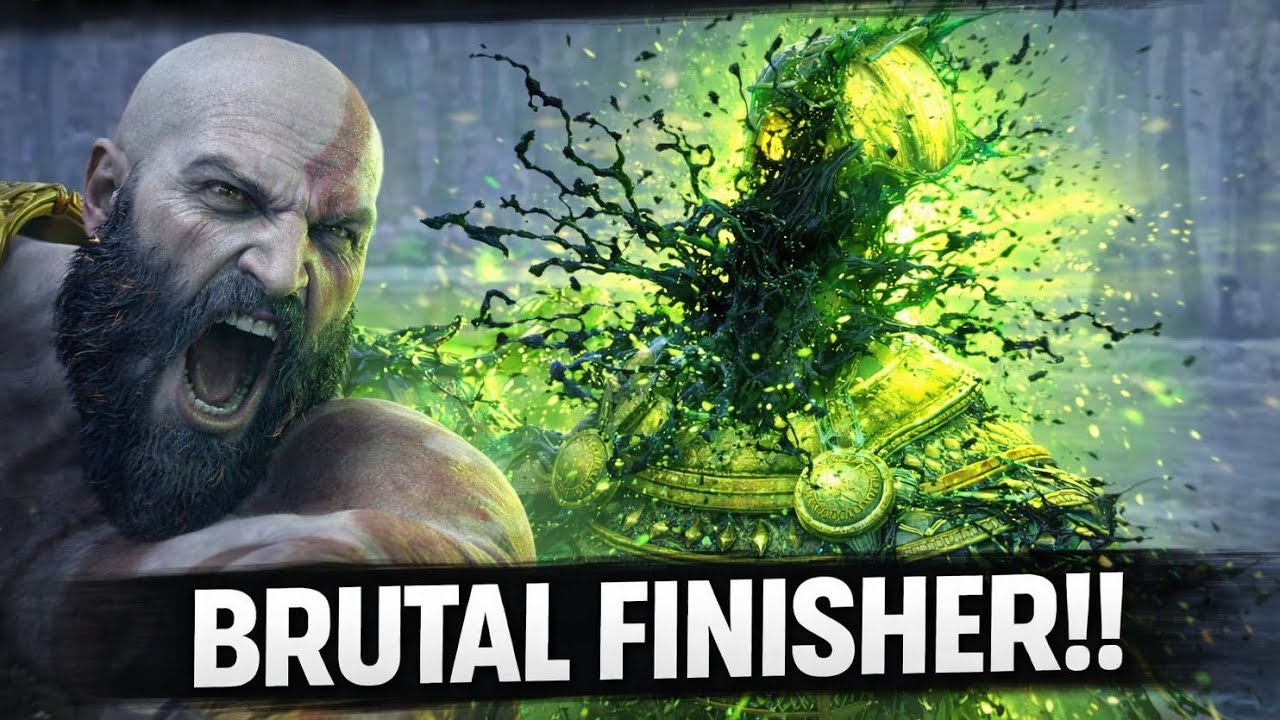 Kratos UNLEASHED! Brutal Finisher in God of War Ragnarök (PS5 4K Gameplay)