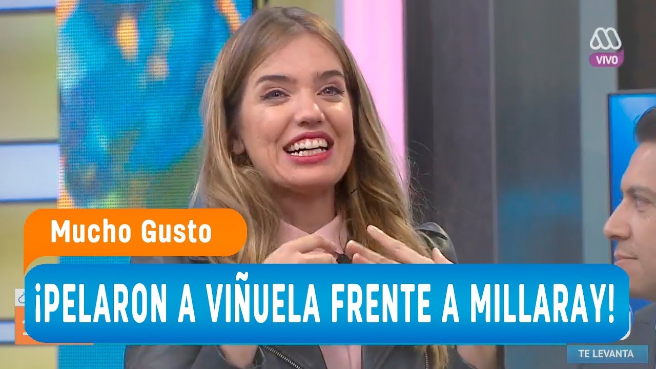 ¡Pelaron a Viñuela frente a Millaray! - Mucho gusto 2018