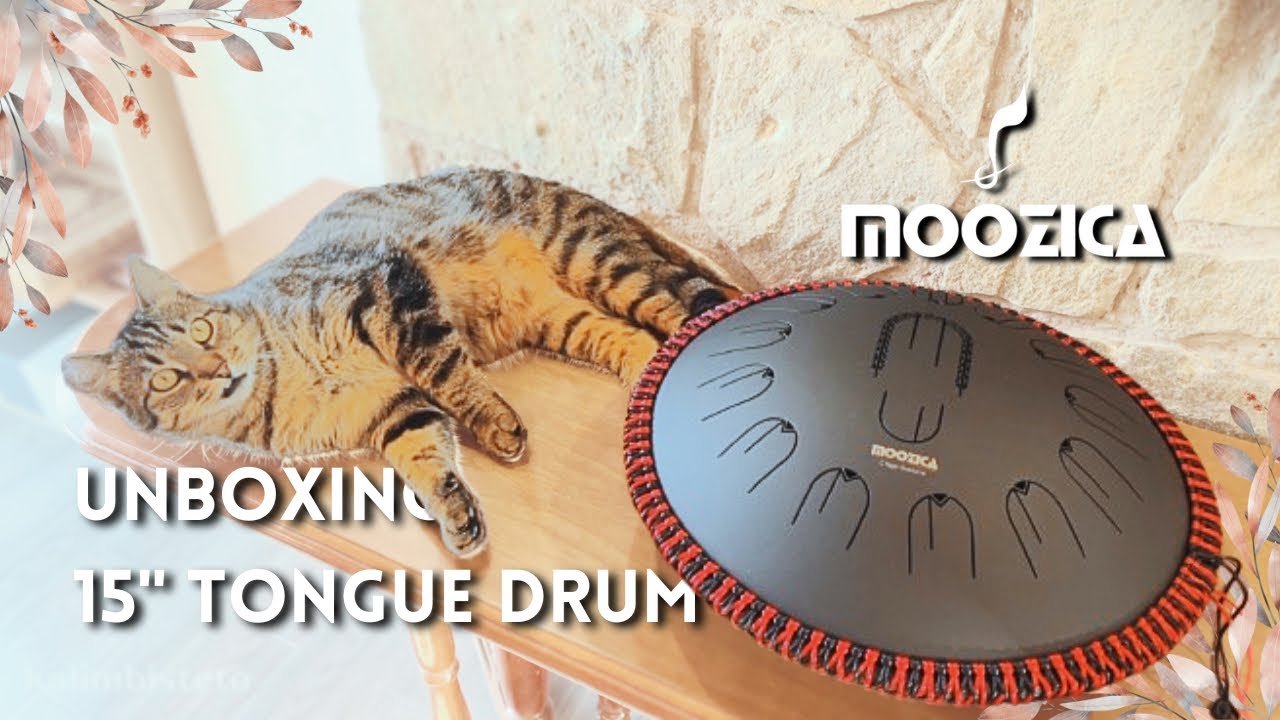 🎵 Moozica 15” Handpan Unboxing & Comparison | C Major 432Hz vs D Minor Tongue Drum & Kalimbas