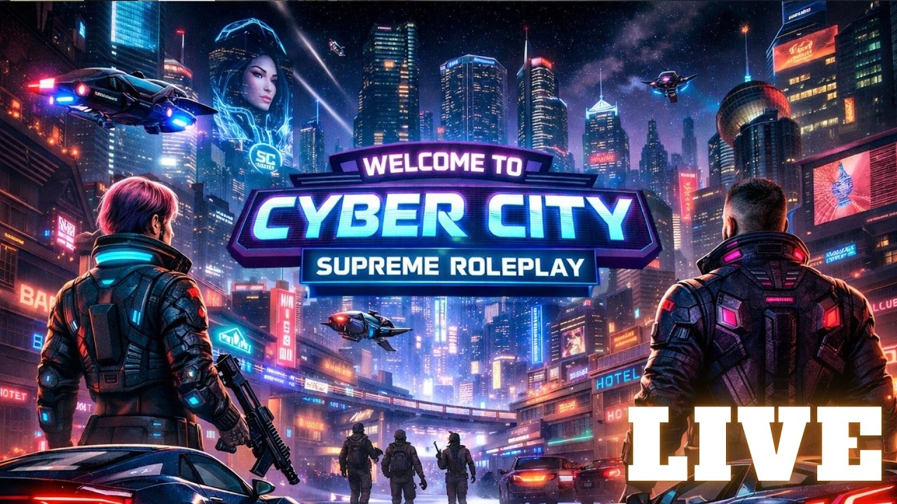 🔴GTA 5 SUPREME RP Roleplay Cyber City  | LIVE STREAM With Badshah Bhai