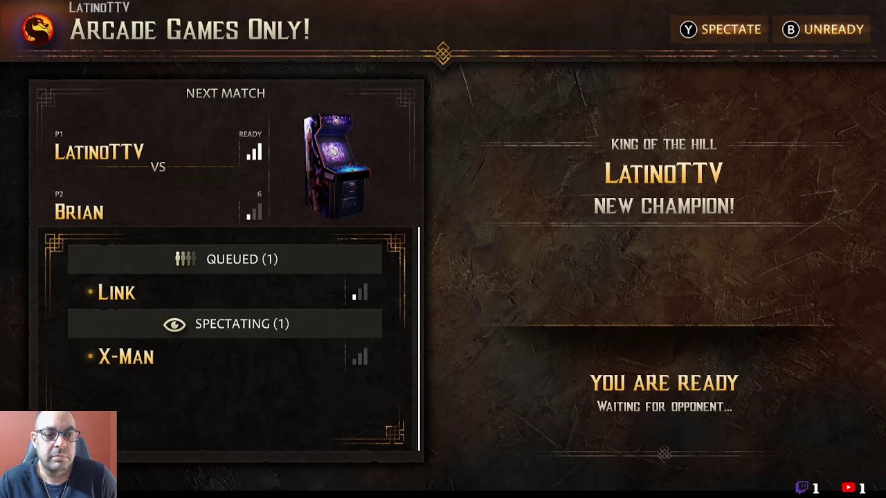 Some MK Legacy Kollection lobbies on the Switch 2