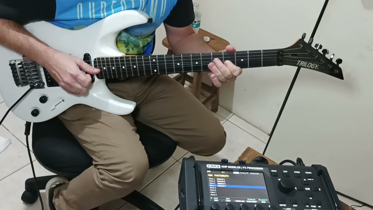 Joe Satriani, Giannini Trilogy 90's Fractal FM3, ROCKMAN X-100 TONE By Frank Cimino