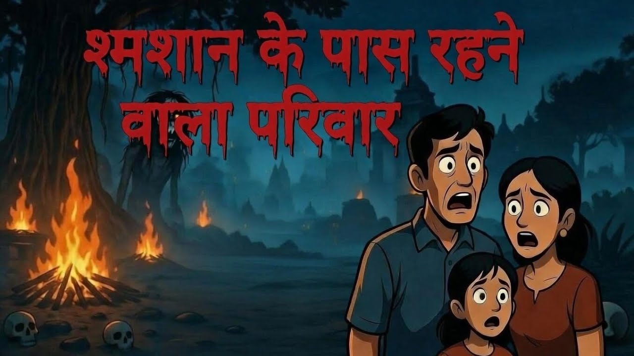 श्मशान के पास रहने वाला परिवार | सच्ची घटना से प्रेरित | Hindi Crime Horror Story